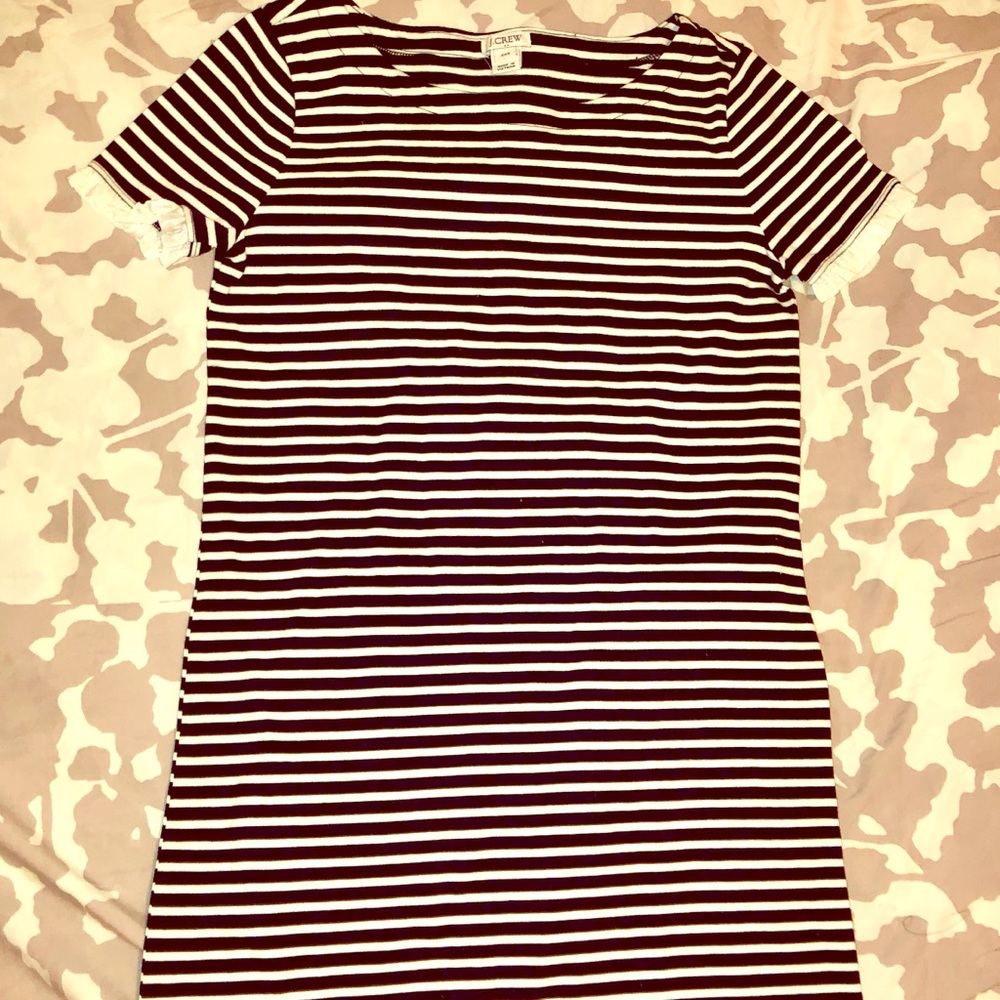 J.Crew Striped Mini Dress Size XXS